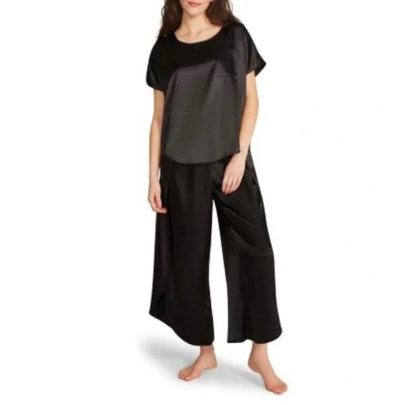 BB Dakota Women's Satin 2-Piece Lounge Set - Size Small - NWT - Picture 1 of 4
